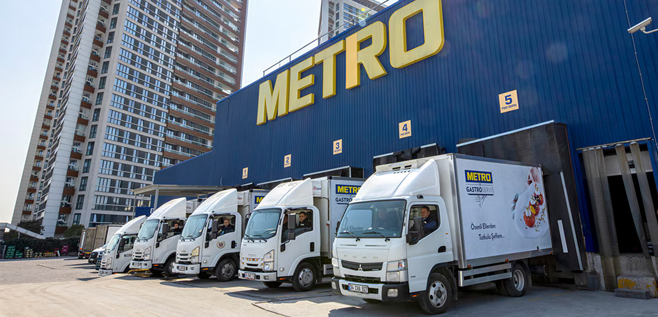 METRO toptan teslimat araçları